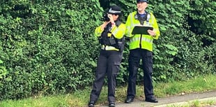 Police speed patrol in Lifton