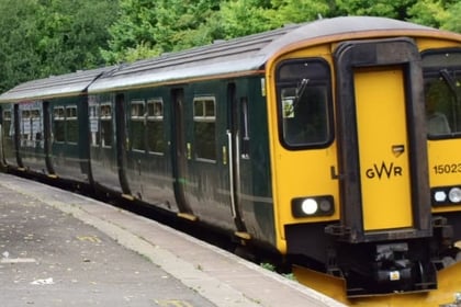 Buses replace trains between Calstock and Gunnislake